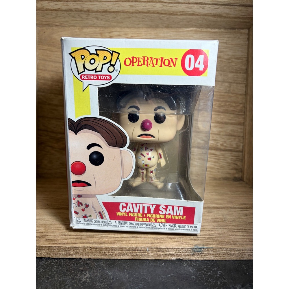 Funko Pop Retro Toys Operation Cavity Sam 04 Vinyl Figure Hasbro Collectible